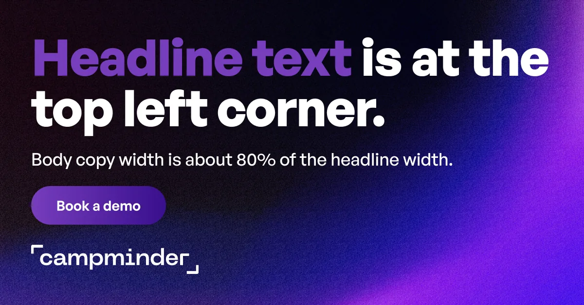 Wide (Google) template, dark